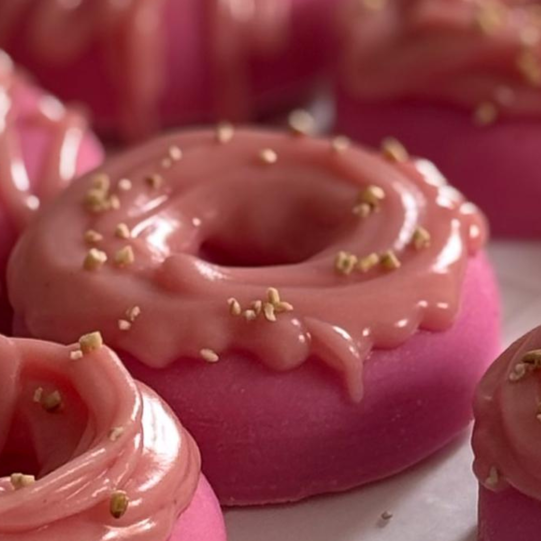 Berry Frosted Donut Handcrafted Soap